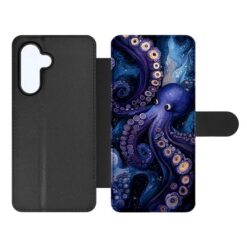 Lacné Kryty | Knižkové puzdro Creative Case 91 Chobotnica – Samsung Galaxy A16 | Lacné Kryty