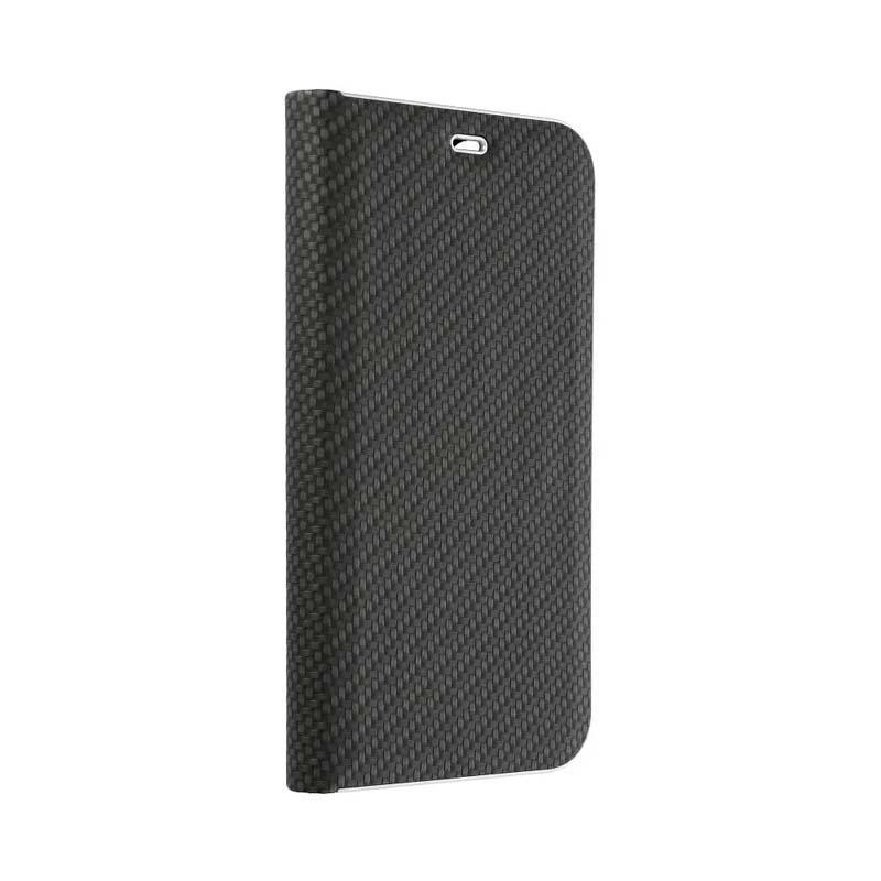 Knižkové puzdro Luna Carbon čierne – Xiaomi Redmi Note 8T | Lacné Kryty Lacné Kryty | Knižkové puzdro Luna Carbon čierne – Xiaomi Redmi Note 8T | Lacné Kryty