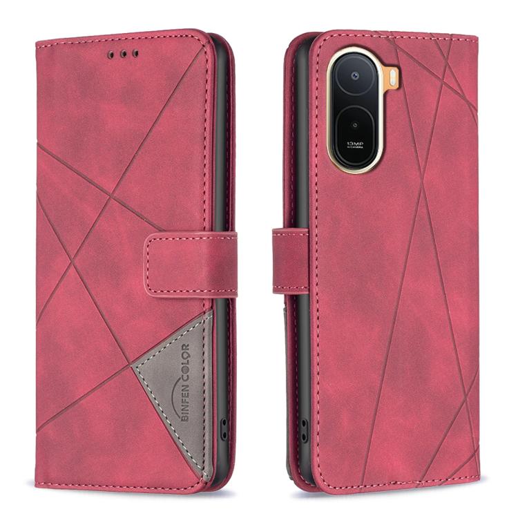 Knižkové puzdro Rhombus červené – Xiaomi Redmi A7 Pro | Lacné Kryty Lacné Kryty | Knižkové puzdro Rhombus červené – Xiaomi Redmi A7 Pro | Lacné Kryty