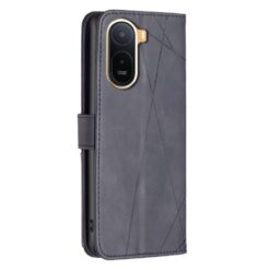 Lacné Kryty | Knižkové puzdro Rhombus čierne – Xiaomi Redmi A7 Pro | Lacné Kryty