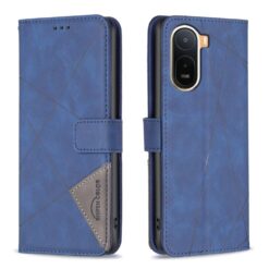 Knižkové puzdro Rhombus modré – Xiaomi Redmi A7 Pro | Lacné Kryty Lacné Kryty | Knižkové puzdro Rhombus modré – Xiaomi Redmi A7 Pro | Lacné Kryty