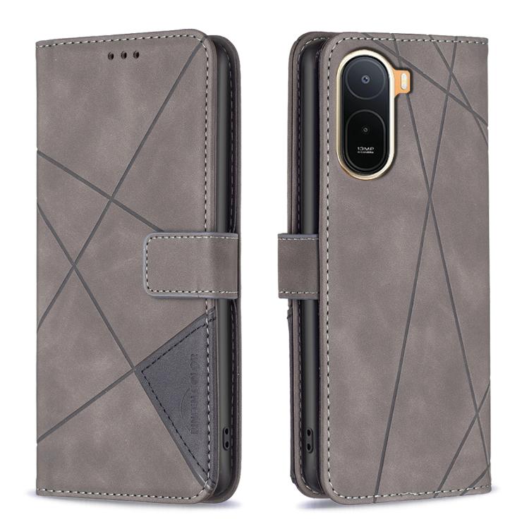 Knižkové puzdro Rhombus sivé – Xiaomi Redmi A7 Pro | Lacné Kryty Lacné Kryty | Knižkové puzdro Rhombus sivé – Xiaomi Redmi A7 Pro | Lacné Kryty