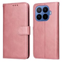 Peňaženkové puzdro Classic Leather case ružové – Xiaomi 17T Pro