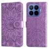Peňaženkové puzdro Embossing Pattern Slnečnica zelené – Xiaomi 17T Pro | Lacné Kryty Lacné Kryty | Peňaženkové puzdro Embossing Pattern Slnečnica zelené – Xiaomi 17T Pro | Lacné Kryty