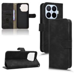 Peňaženkové puzdro Solid čierne – Xiaomi 17T | Lacné Kryty Lacné Kryty | Peňaženkové puzdro Solid čierne – Xiaomi 17T | Lacné Kryty