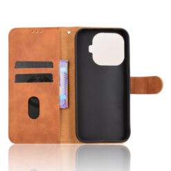 Peňaženkové puzdro Solid hnedé – Xiaomi 17T | Lacné Kryty Lacné Kryty | Peňaženkové puzdro Solid hnedé – Xiaomi 17T | Lacné Kryty