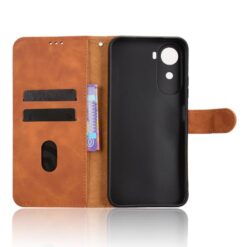 Peňaženkové puzdro Solid hnedé – Xiaomi Redmi A7 Pro | Lacné Kryty Lacné Kryty | Peňaženkové puzdro Solid hnedé – Xiaomi Redmi A7 Pro | Lacné Kryty
