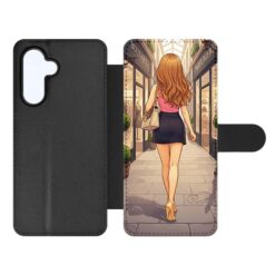 Knižkové puzdro Creative Case 16 Moderná Žena – Samsung Galaxy A27 5G | Lacné Kryty Lacné Kryty | Knižkové puzdro Creative Case 16 Moderná Žena – Samsung Galaxy A27 5G | Lacné Kryty