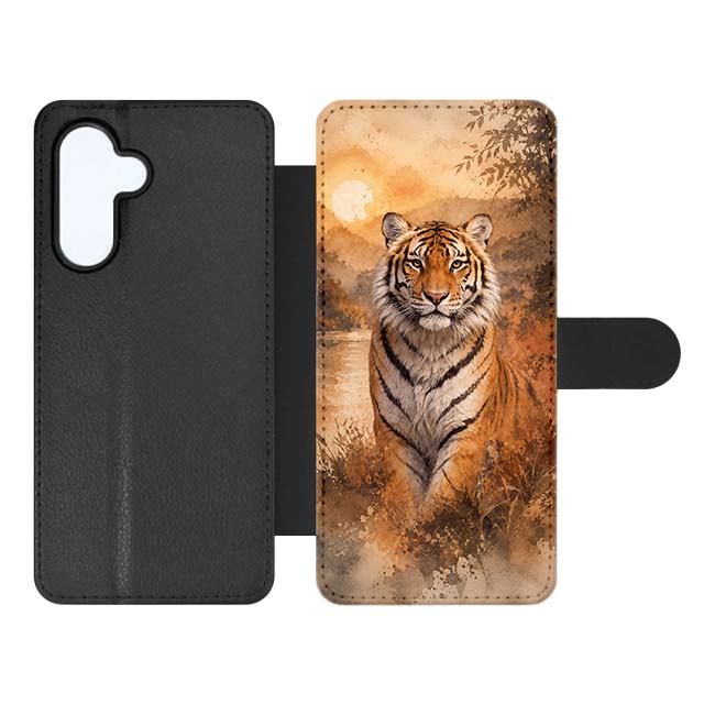 Knižkové puzdro Creative Case 32 Tiger – Samsung Galaxy A27 5G | Lacné Kryty Lacné Kryty | Knižkové puzdro Creative Case 32 Tiger – Samsung Galaxy A27 5G | Lacné Kryty