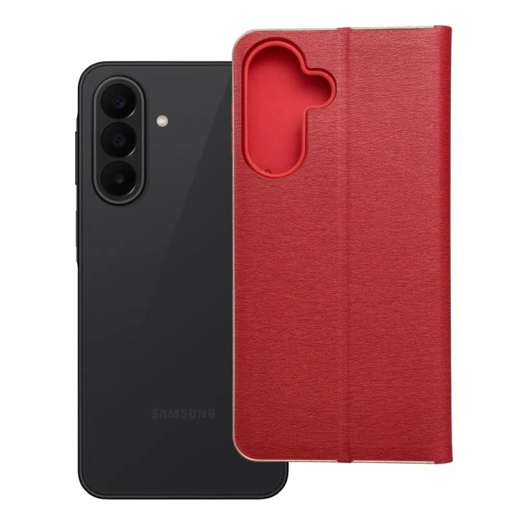 Knižkové puzdro Luna Book červené – Samsung Galaxy A27 5G | Lacné Kryty Lacné Kryty | Knižkové puzdro Luna Book červené – Samsung Galaxy A27 5G | Lacné Kryty