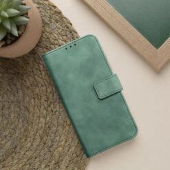 Lacné Kryty | Knižkové puzdro Smart Velvet zelené – Samsung Galaxy A27 5G | Lacné Kryty