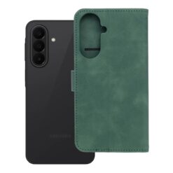 Lacné Kryty | Knižkové puzdro Smart Velvet zelené – Samsung Galaxy A27 5G | Lacné Kryty