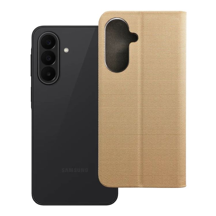 Peňaženkové puzdro Smart Senso zlaté – Samsung Galaxy A27 5G | Lacné Kryty Lacné Kryty | Peňaženkové puzdro Smart Senso zlaté – Samsung Galaxy A27 5G | Lacné Kryty