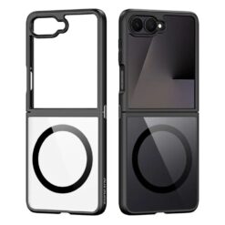 Zadný Kryt Dux Ducis Aimo Mag čierny – Samsung Galaxy Z Flip 8 | Lacné Kryty Lacné Kryty | Zadný Kryt Dux Ducis Aimo Mag čierny – Samsung Galaxy Z Flip 8 | Lacné Kryty