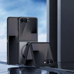 Zadný Kryt Dux Ducis Aimo Mag čierny – Samsung Galaxy Z Flip 8 | Lacné Kryty Lacné Kryty | Zadný Kryt Dux Ducis Aimo Mag čierny – Samsung Galaxy Z Flip 8 | Lacné Kryty
