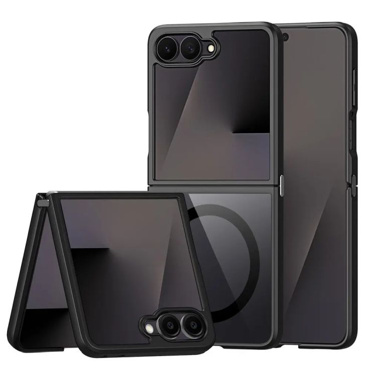 Zadný Kryt Dux Ducis Aimo Mag čierny – Samsung Galaxy Z Flip 8 | Lacné Kryty Lacné Kryty | Zadný Kryt Dux Ducis Aimo Mag čierny – Samsung Galaxy Z Flip 8 | Lacné Kryty