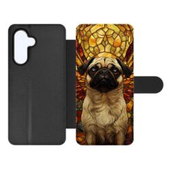 Knižkové puzdro Creative Case 54 Mops – Samsung Galaxy A37 | Lacné Kryty Lacné Kryty | Knižkové puzdro Creative Case 54 Mops – Samsung Galaxy A37 | Lacné Kryty
