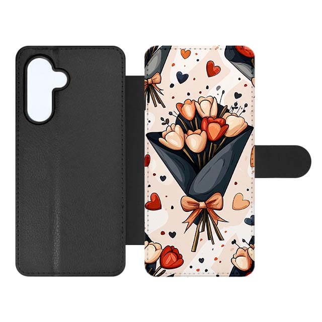 Knižkové puzdro Creative Case 55 Kytica tulipánov – Samsung Galaxy A27 5G | Lacné Kryty Lacné Kryty | Knižkové puzdro Creative Case 55 Kytica tulipánov – Samsung Galaxy A27 5G | Lacné Kryty
