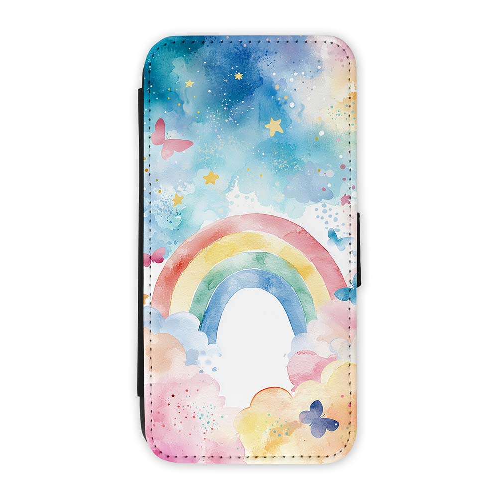 Knižkové puzdro Creative Case 56 Dúha – Samsung Galaxy A37 | Lacné Kryty Lacné Kryty | Knižkové puzdro Creative Case 56 Dúha – Samsung Galaxy A37 | Lacné Kryty