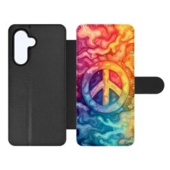 Knižkové puzdro Creative Case 57 Peace – Samsung Galaxy A37 | Lacné Kryty Lacné Kryty | Knižkové puzdro Creative Case 57 Peace – Samsung Galaxy A37 | Lacné Kryty