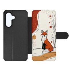 Knižkové puzdro Creative Case 58 Líška – Samsung Galaxy A37 | Lacné Kryty Lacné Kryty | Knižkové puzdro Creative Case 58 Líška – Samsung Galaxy A37 | Lacné Kryty