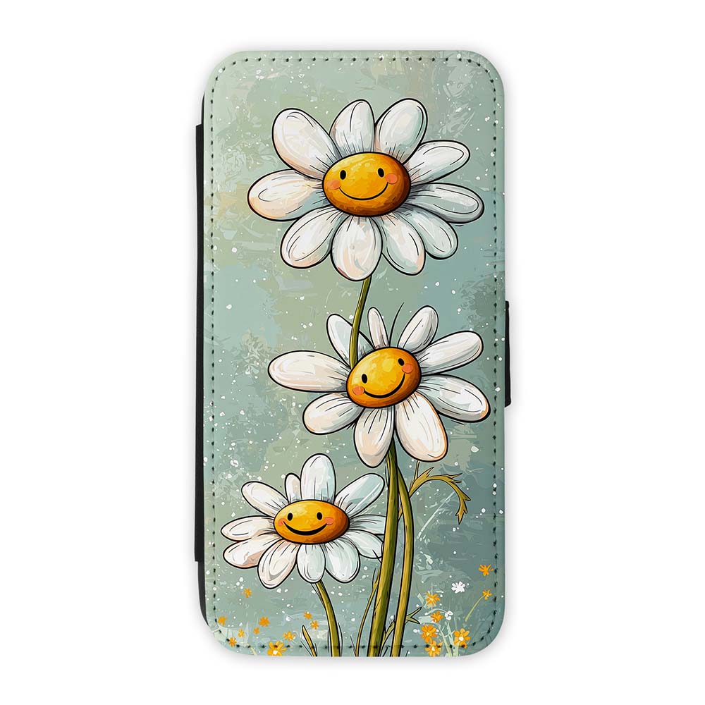 Knižkové puzdro Creative Case 77 Margarétky – Samsung Galaxy A27 5G | Lacné Kryty Lacné Kryty | Knižkové puzdro Creative Case 77 Margarétky – Samsung Galaxy A27 5G | Lacné Kryty