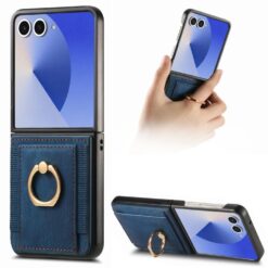 Kryt Pouch Case modrý – Samsung Galaxy Z Flip 8 | Lacné Kryty Lacné Kryty | Kryt Pouch Case modrý – Samsung Galaxy Z Flip 8 | Lacné Kryty