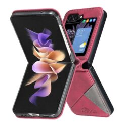 Lacné Kryty | Kryt Rhombus červený – Samsung Galaxy Z Flip 8 | Lacné Kryty