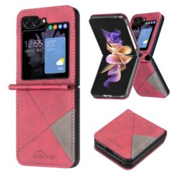 Lacné Kryty | Kryt Rhombus červený – Samsung Galaxy Z Flip 8 | Lacné Kryty