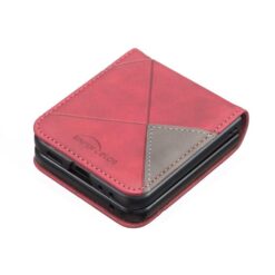 Lacné Kryty | Kryt Rhombus červený – Samsung Galaxy Z Flip 8 | Lacné Kryty