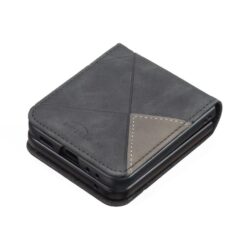 Lacné Kryty | Kryt Rhombus čierny – Samsung Galaxy Z Flip 8 | Lacné Kryty