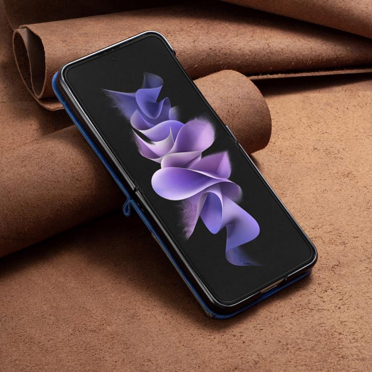 Kryt Rhombus modrý – Samsung Galaxy Z Flip 8 | Lacné Kryty Lacné Kryty | Kryt Rhombus modrý – Samsung Galaxy Z Flip 8 | Lacné Kryty