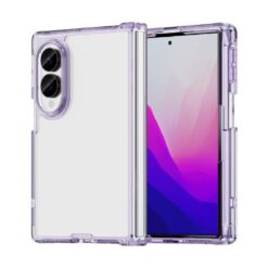 Lacné Kryty | Ochranný kryt Colorful Acrylic case fialový – Samsung Galaxy Z Fold 8 | Lacné Kryty