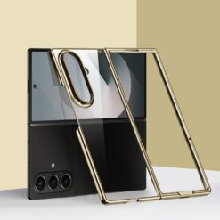 Lacné Kryty | Ochranný kryt Elegant case zlatý – Samsung Galaxy Z Fold 8 Ultra | Lacné Kryty