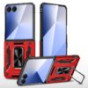 Odolný Kryt Armor case modrý – Samsung Galaxy Z Flip 7 / Z Flip 8 | Lacné Kryty Lacné Kryty | Odolný Kryt Armor case modrý – Samsung Galaxy Z Flip 7 / Z Flip 8 | Lacné Kryty