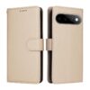 Lacné Kryty | Peňaženkové puzdro Litchi hnedé – Google Pixel 11 / Pixel 11 Pro | Lacné Kryty