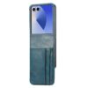 Lacné Kryty | Peňaženkové puzdro Storm Leather case ružové – Samsung Galaxy Z Flip 8 | Lacné Kryty