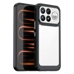 Ochranný kryt Colorful Acrylic case čierny – Xiaomi Poco F9 Ultra
