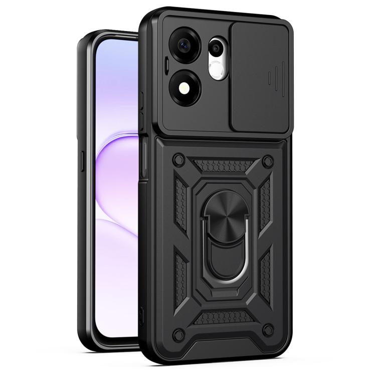 Odolný kryt CamCover Armor čierny – Honor 600 Smart