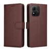 Lacné Kryty | Peňaženkové puzdro Litchi béžové – Xiaomi Redmi Note 17 / Redmi Note 17 5G | Lacné Kryty
