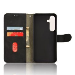 Lacné Kryty | Peňaženkové puzdro Solid čierne – Samsung Galaxy S26 FE | Lacné Kryty