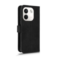 Lacné Kryty | Peňaženkové puzdro Solid čierne – Xiaomi Redmi Note 17 Pro Max | Lacné Kryty