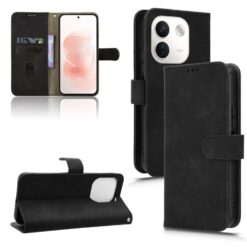 Lacné Kryty | Peňaženkové puzdro Solid čierne – Xiaomi Redmi Note 17 Pro Max | Lacné Kryty