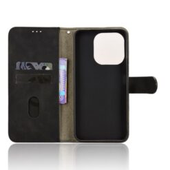 Lacné Kryty | Peňaženkové puzdro Solid čierne – Xiaomi Redmi Note 17 Pro Max | Lacné Kryty