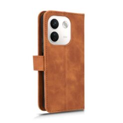 Lacné Kryty | Peňaženkové puzdro Solid hnedé – Xiaomi Redmi Note 17 Pro Max | Lacné Kryty