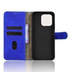 Peňaženkové puzdro Solid modré – Honor 600 Smart | Lacné Kryty Lacné Kryty | Peňaženkové puzdro Solid modré – Honor 600 Smart | Lacné Kryty