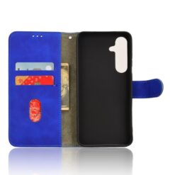 Lacné Kryty | Peňaženkové puzdro Solid modré – Samsung Galaxy S26 FE | Lacné Kryty