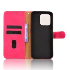 Lacné Kryty | Peňaženkové puzdro Solid ružové – Honor 600 Smart | Lacné Kryty