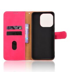 Lacné Kryty | Peňaženkové puzdro Solid ružové – Xiaomi Redmi Note 17 Pro Max | Lacné Kryty