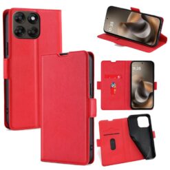 Lacné Kryty | Peňaženkové puzdro Voltage case červené – Motorola Moto G77 | Lacné Kryty